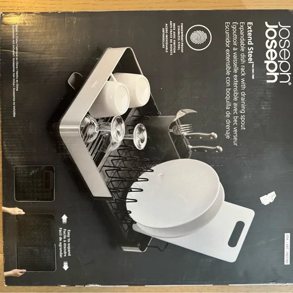 Joseph Joseph Extendable Dish Rack - Picture 2 of 9